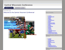 Tablet Screenshot of centralwisconsinconference.org